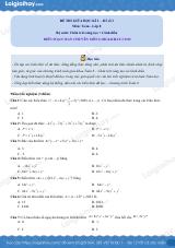 Đề thi giữa kì 1 Toán 8 - Đề số 3